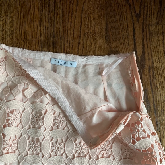 Sandro Paris Lace Skirt - Picture 4 of 8